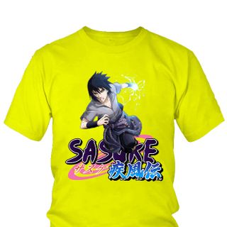Áo thun Nam Naruto Sasuke Uchiha Anime Mẫu 14