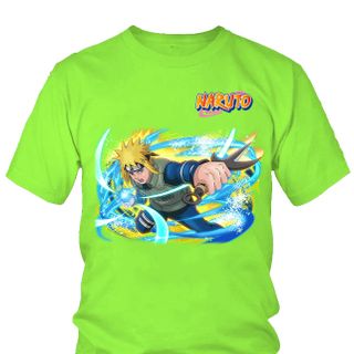 Áo thun Nam Naruto Minato Đệ Tứ Anime Mẫu 11