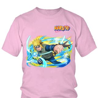 Áo thun Nam Naruto Minato Đệ Tứ Anime Mẫu 11