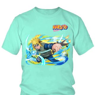 Áo thun Nam Naruto Minato Đệ Tứ Anime Mẫu 11