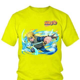 Áo thun Nam Naruto Minato Đệ Tứ Anime Mẫu 11