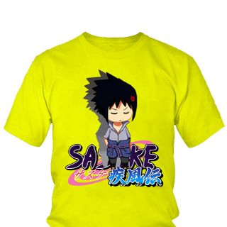 Áo thun Nam Naruto Sasuke Uchiha Anime Mẫu 2