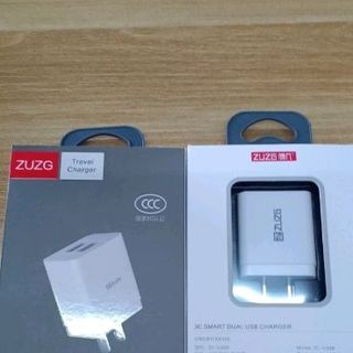 Củ sạc nhanh ZUZG hỗ trợ 2 đầu sạc