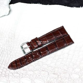Dây đồng hồ da cá sấu