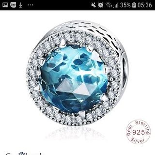 Charm Radiant bạc Thái S925 chuẩn bạc