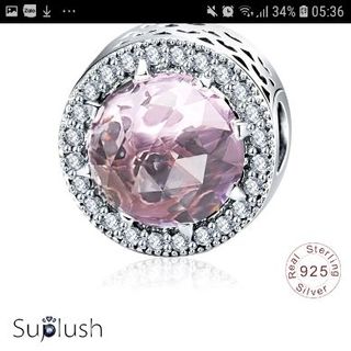 Charm Radiant bạc Thái S925 chuẩn bạc