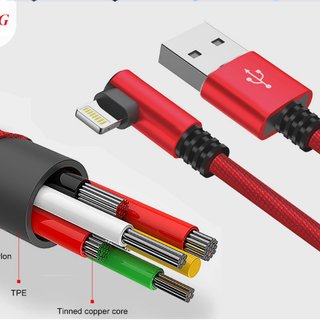 Cáp sạc nhanh ZUZG USB- Lightning chân ngang