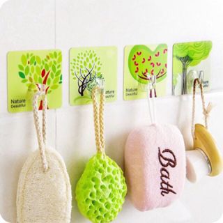 móc dán chịu lực 3D GIAO MÀU HÌNH NGẪU NHIÊN