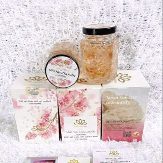 Mặt nạ yến tươi hoa hồng