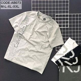 Áo thun nam cổ tròn