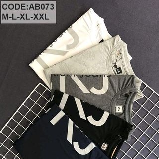 Áo thun nam cổ tròn