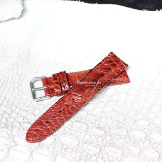 Dây đồng hồ da tay cá sấu