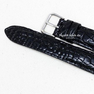 Dây đồng hồ da tay cá sấu