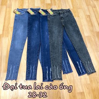 Jean dài lưng cao Size 26-30