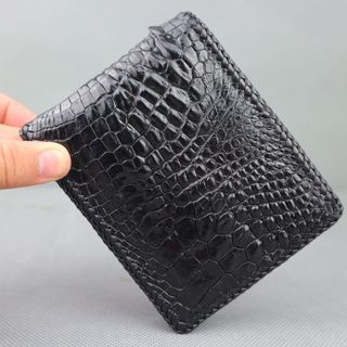 Ví Nam Da Cá Sấu Thật CW03D-01M Giá Sỉ Ví Nam Da Cá Sấu Tại Xưởng Sản Xuất