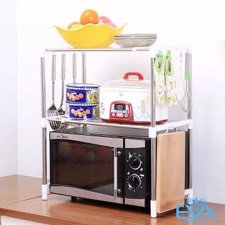 Kệ Để Lò Vi Sóng 2 Tầng Co Giãn Tiện Dụng