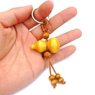 móc khóa hồ lô gỗ