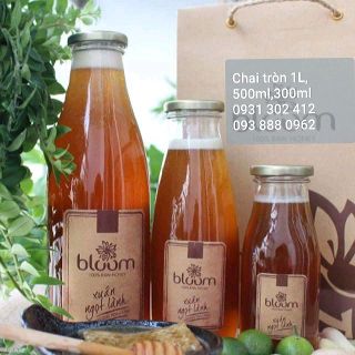 Chai Sữa tròn 1L