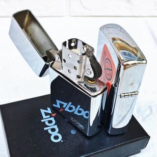BẬT LỬA ZIPPO MỸ TRƠN BÓNG CÓ TEM ĐỎ - XÀI XĂNG BẠC