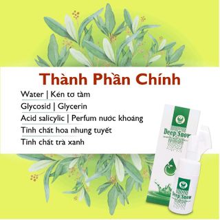 Sữa rửa mặt tẩy trang Deep snow của công ty Hapi