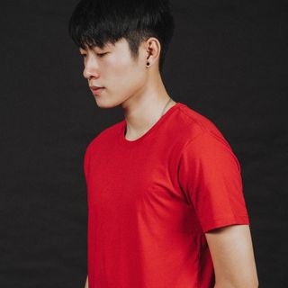 Áo thun nam thoát nhiệt Nhật Bản cam kết 100 cotton đỏ tươi giá sỉ​ giá bán buôn có 25 màu lựa chọn
