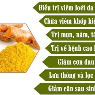 Tinh bột nghệ nguyên chất giá sỉ