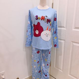 Đồ bộ tay dài thun QC giá rẻ