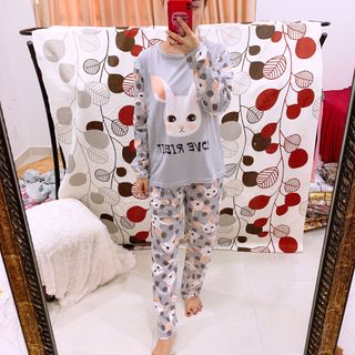 Đồ bộ tay dài thun QC giá rẻ