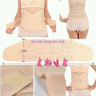 đai gen bụng sau sinh