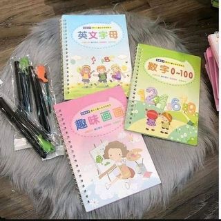 bộ 3 vở thần kỳ cho trẻ e