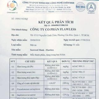 Mặt nạ tảo biển Hàn Quốc mới nhất Flawless
