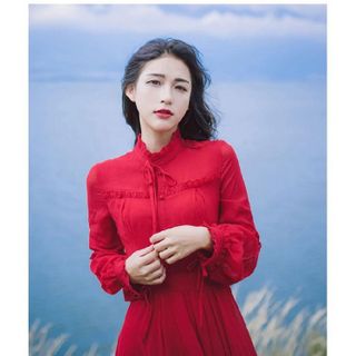Đầm Maxi Cổ Trụ