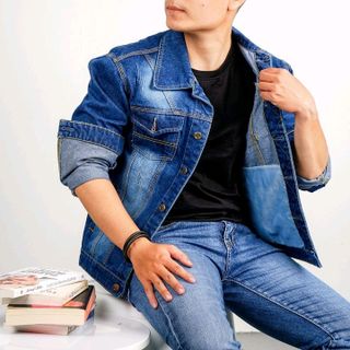 Áo khoác jean nam thời trang chuyên sỉ jean 2Kjean