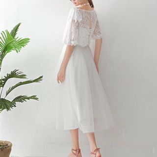 Đầm Maxi Lưới Mè