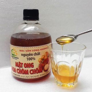 Mật Ong Nguyên Chất Hoa Chôm Chôm giá tại Trại Nông Sản Sạch Long Khánh