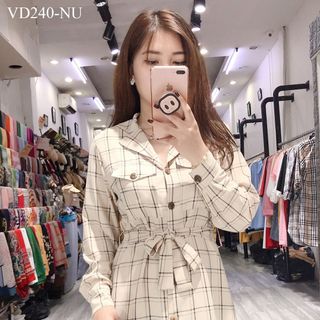 ĐẦM SƠ MI 2 TÚI ĐẮP