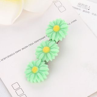 Kẹp cúc họa mi 3 bông