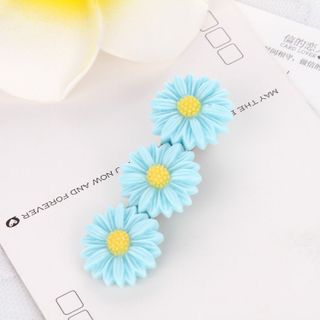 Kẹp cúc họa mi 3 bông