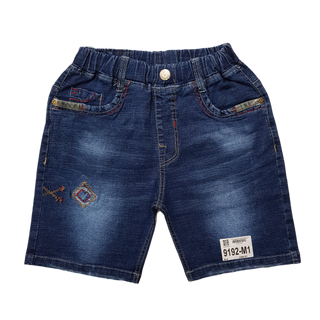 9192-M1- Quần sooc jean bé trai rách gối vá đùi hiệu Fkids size bự 24-29/ri6/ZQ92-M1/t7b9b1/5