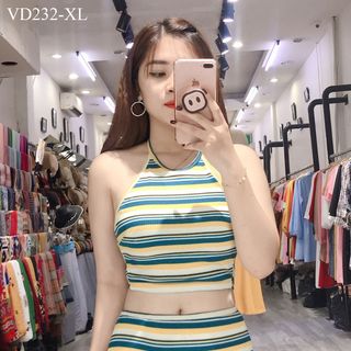 SET YÊM SỌC KÈM CHÂN VÁY