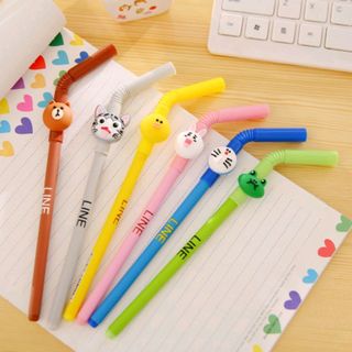 Bút gel ống hút Cute