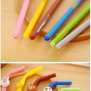 Bút gel ống hút Cute