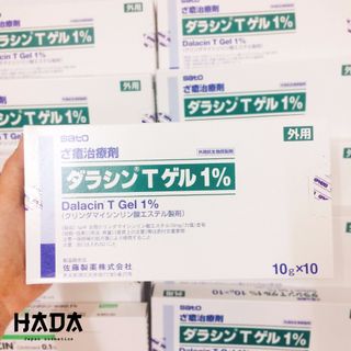 Kem trị mụn Dalacin T Gel 1 Nhật Bản