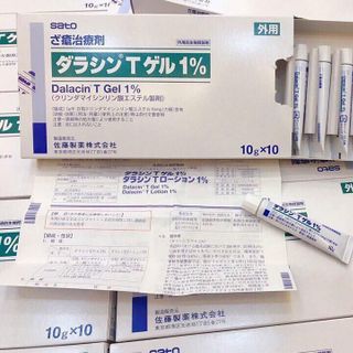 Kem trị mụn Dalacin T Gel 1 Nhật Bản