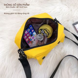 Túi Vải Nữ Mini Thời Trang Hàn Quốc Năng Động Cá Tính D030
