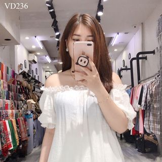 SET ÁO TRẮNG BẸT VAI PHỐI QUẦN