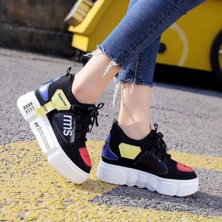 giầy nữ phong cách hàn quốc 2 màu trắng và đen