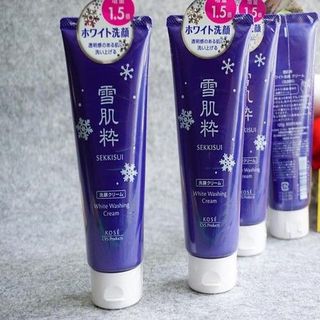 SỮA RỬA MẶT TRẮNG DA KOSE SEKKISUI WHITE WASHING CREAM NHẬT