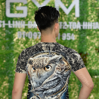 Áo thun in 3D THOÁNG MÁT phát sáng - Sản phẩm hoàn hảo cho mùa hè nóng bức