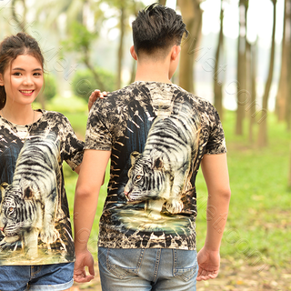 Áo thun in 3D THOÁNG MÁT phát sáng - Sản phẩm hoàn hảo cho mùa hè nóng bức